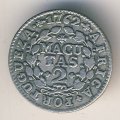 Ангола 2 макуты 1762 год