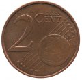 Люксембург 2 евроцента 2010 год - Великий герцог Люксембурга Анри