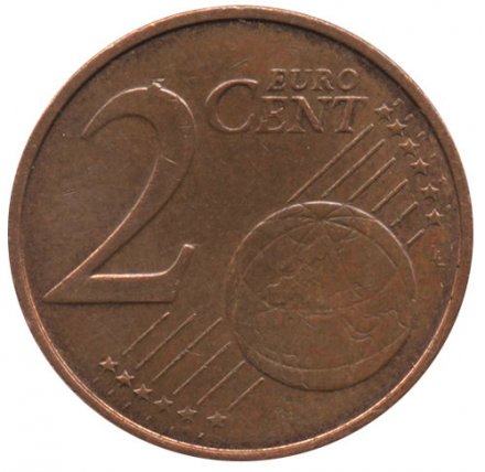 Люксембург 2 евроцента 2010 год - Великий герцог Люксембурга Анри