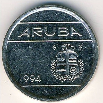 Аруба 5 центов 1994 год