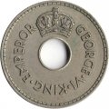 Фиджи 1 пенни 1937 год