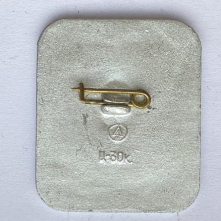 Значок. Олимпийский мишка. Москва 80 (тип 2)