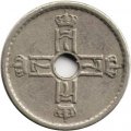 Норвегия 25 эре 1939 год - Король Хокон VII