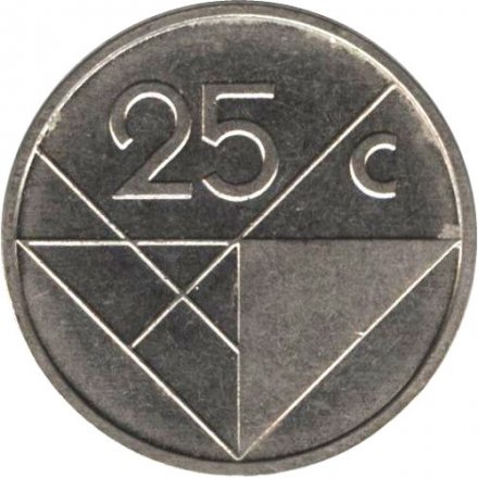 Аруба 25 центов 2006 год