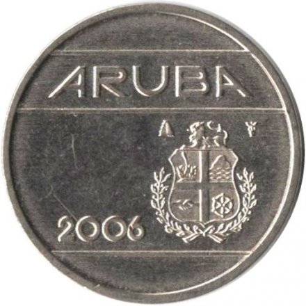 Аруба 25 центов 2006 год