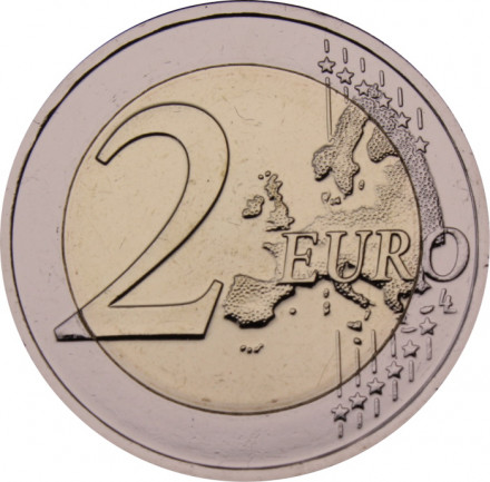 Латвия 2 евро 2014 год - Рига