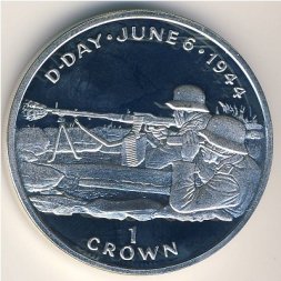 Остров Мэн 1 крона 1994 год