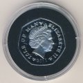 Остров Мэн 50 пенсов 2011 год - Рождество. Санта Клаус