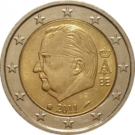 Бельгия 2 евро 2011 год