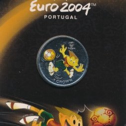 Остров Мэн 1 крона 2004 год