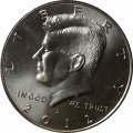 США 1/2 доллара 2012 год - Джон Кеннеди (D)
