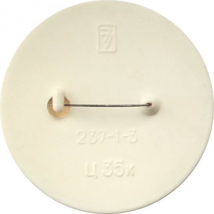 Значок СССР Детский. Выход космонавта в космос Ø - 57 мм