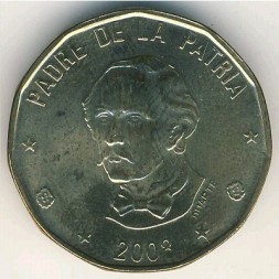 Доминиканская республика 1 песо 2008 год - Дуарте