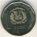 Доминиканская республика 1 песо 2008 год - Дуарте