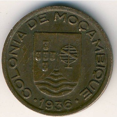 Мозамбик 10 сентаво 1936 год