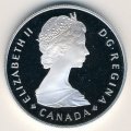 Канада 1 доллар 1985 год - 100-летие национального парка Банф