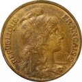 Франция 10 сантимов 1899 год
