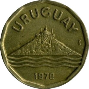 Уругвай 20 сентесимо 1978 год - Форталеза-дель-Серро