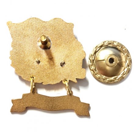 Знак За дальний поход. ГИСУ &quot;Вице-адмирал Воронцов&quot;. Флаг ВМФ СССР