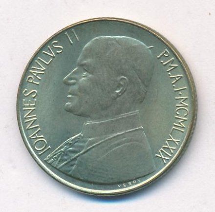 Ватикан 200 лир 1979 год