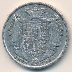 Великобритания 1/2 кроны 1834 год