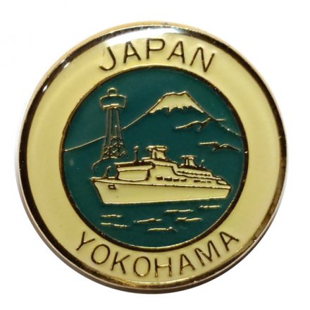Значок Japan. Yokohama. Япония
