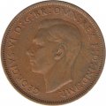 Великобритания 1 пенни 1948 год (бронза)