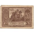 Австрия (нотгельд) 50 геллеров 1920 год - VF+