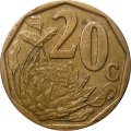 ЮАР 20 центов 2004 год