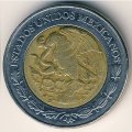 Мексика 2 песо 2002 год - Хохлатый сокол
