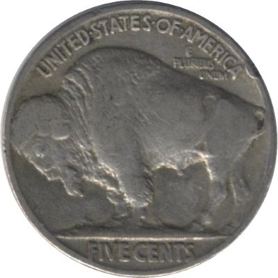 США 5 центов 1934 год - Buffalo Nickel (Без отметки МД)