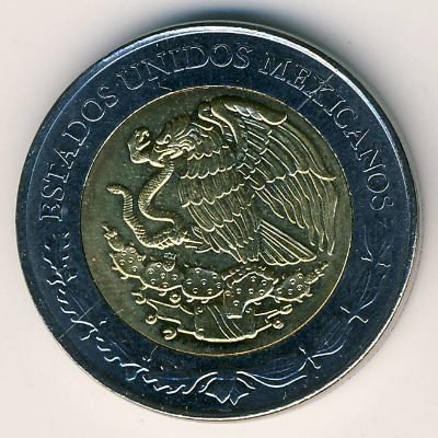 Мексика 5 песо 2008 год - Мигель Рамос Ариспе