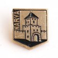 Значок Нарва. Narva. Эстония