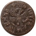 Полушка 1707 год Пётр I (1699 - 1725) - F