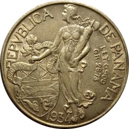 Панама 1 бальбоа 1934 год