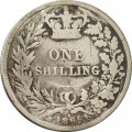 Великобритания 1 шиллинг 1865 год