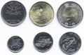Набор из 6 монет Канады 2017 год - 150 лет Конфедерации Канада