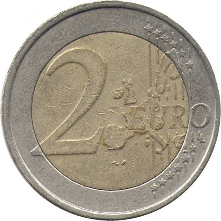 Финляндия 2 евро 2000 год - Морошка