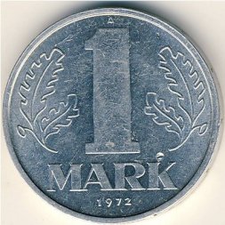 ГДР 1 марка 1972 год