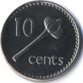 Фиджи 10 центов 2006 год - Боевая дубина