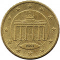 Германия 50 евроцентов 2002 год (J)