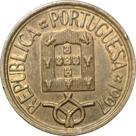 Португалия 1 эскудо 1997 год