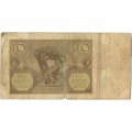 Польша 10 злотых 1940 год - VG