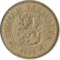 Финляндия 10 марок 1961 год
