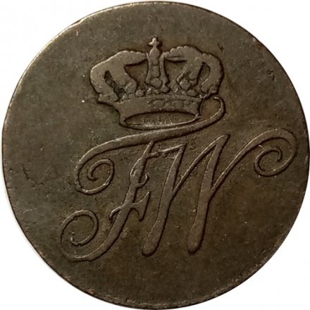 Пруссия 1/2 крейцера 1797 год