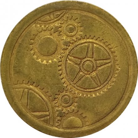 Игровой жетон казино Aladdin. Санкт-Петербург (желтый)