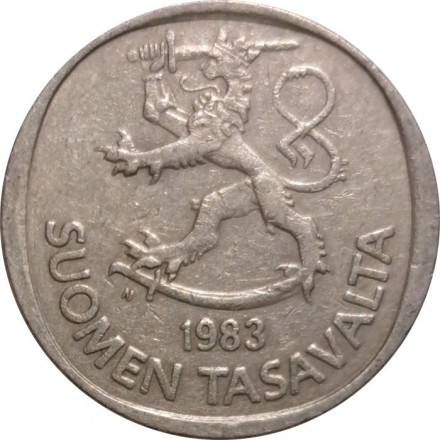 Финляндия 1 марка 1983 год (N)
