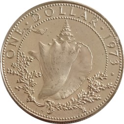 Багамские острова 1 доллар 1973 год