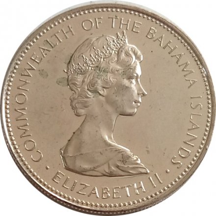 Багамские острова 1 доллар 1973 год