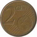 Греция 2 евроцента 2002 год - Трёхмачтовый корвет